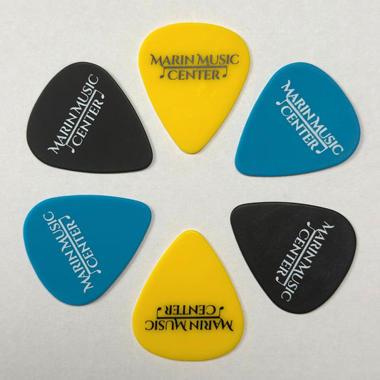 Marin Music Center "Classic Logo" Pick Pack (Variety, 6-Pack)