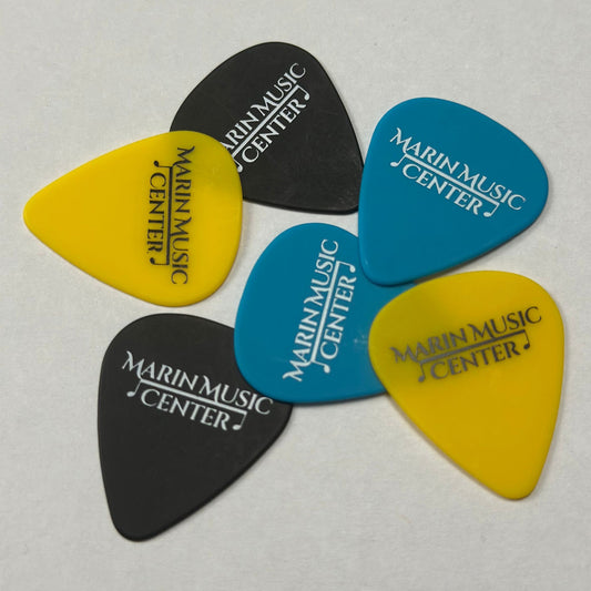 Marin Music Center "Classic Logo" Pick Pack (Variety, 6-Pack)